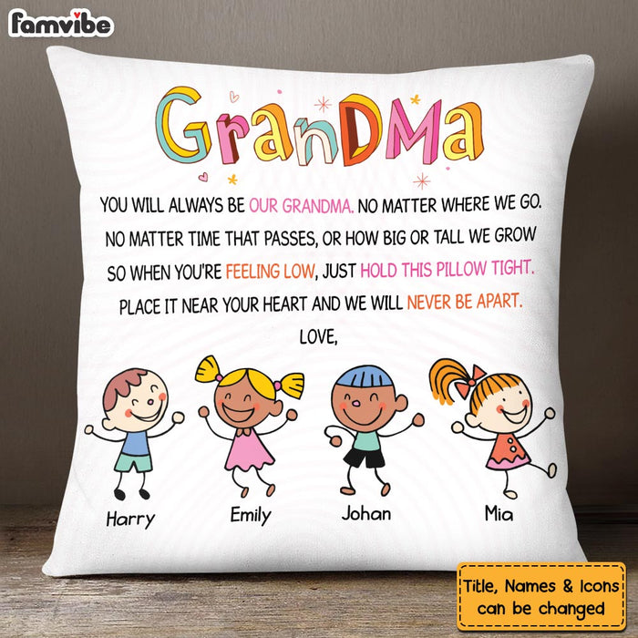 Personalized Gift For Grandma Hold Tight This Pillow 23646 1