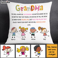 Personalized Gift For Grandma Hold Tight This Pillow 23646 thumb 1