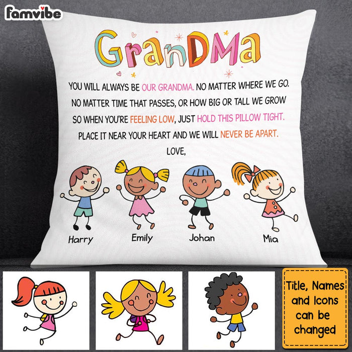 Personalized Gift For Grandma Hold Tight This Pillow 23646 1