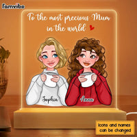 Personalized Gift For Mom Plaque LED Lamp Night Light 23647 thumb 1