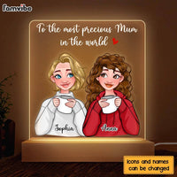 Personalized Gift For Mom Plaque LED Lamp Night Light 23647 thumb 1