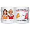 Personalized Mother Daughter Long Distance State Mug 23648 1