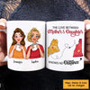 Personalized Mother Daughter Long Distance State Mug 23648 1