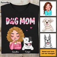 Personalized Gift Floral Dog Mom Shirt - Hoodie - Sweatshirt 23652 thumb 1