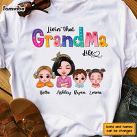 Personalized Living That Grandma Life Pretty Girl Gift For Grandma Shirt - Hoodie - Sweatshirt 23653 thumb 1