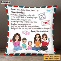 Personalized Letter To Grandma Hug This Pillow 23654 thumb 1