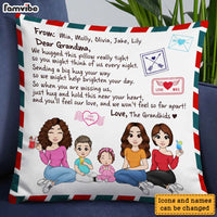 Personalized Letter To Grandma Hug This Pillow 23654 thumb 1