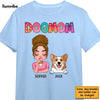 Personalized Dog Mom Colorful Shirt - Hoodie - Sweatshirt 23655 1