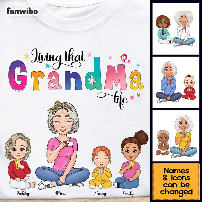 Personalized Living That Grandma Life Gift For Grandma Shirt - Hoodie - Sweatshirt 23656 1