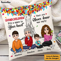 Personalized Grandma Family Tree Pillow 23657 thumb 1