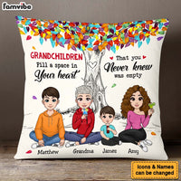 Personalized Grandma Family Tree Pillow 23657 thumb 1