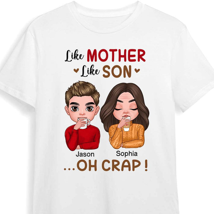 Personalized Gift Like Mother Like Son Shirt - Hoodie - Sweatshirt 23660 1