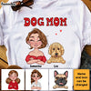 Personalized Dog Mom Polka Dot Shirt - Hoodie - Sweatshirt 23661 1