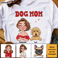 Personalized Dog Mom Polka Dot Shirt - Hoodie - Sweatshirt 23661 thumb 1