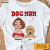 Personalized Dog Mom Polka Dot Shirt - Hoodie - Sweatshirt 23661 1