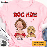 Personalized Dog Mom Polka Dot Shirt - Hoodie - Sweatshirt 23661 thumb 1