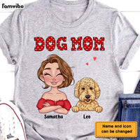 Personalized Dog Mom Polka Dot Shirt - Hoodie - Sweatshirt 23661 thumb 1