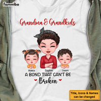 Personalized Gift Grandma And Grandkid A Bond That Can't Be Broken Shirt - Hoodie - Sweatshirt 23669 thumb 1
