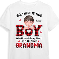Personalized Gift for Grandma The Boy Who Stole My Heart Shirt - Hoodie - Sweatshirt 23671 thumb 1