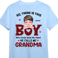 Personalized Gift for Grandma The Boy Who Stole My Heart Shirt - Hoodie - Sweatshirt 23671 thumb 1