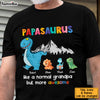 Personalized Gift For Grandpa Papasaurus Shirt - Hoodie - Sweatshirt 23677 1