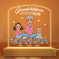 Personalized Gift For Grandma You Never Knew Was Empty Plaque LED Lamp Night Light 23678 thumb 1