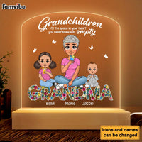 Personalized Gift For Grandma You Never Knew Was Empty Plaque LED Lamp Night Light 23678 thumb 1