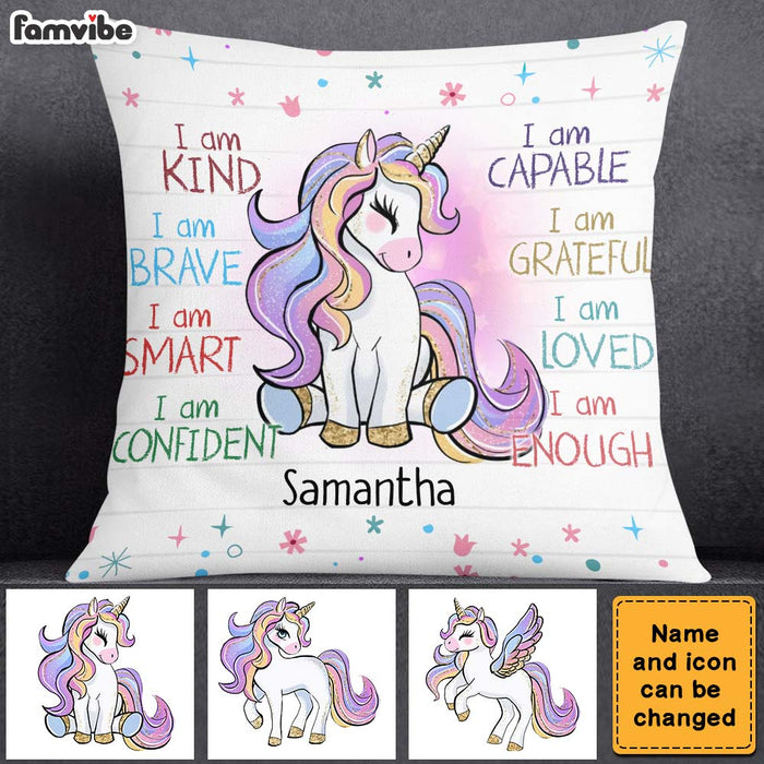 Personalized Gift For Granddaughter I Am Kind Pillow 23680 1