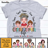 Personalized Grandma Life Shirt - Hoodie - Sweatshirt 23685 thumb 1