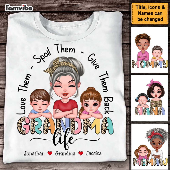 Personalized Grandma Life Shirt - Hoodie - Sweatshirt 23685 1
