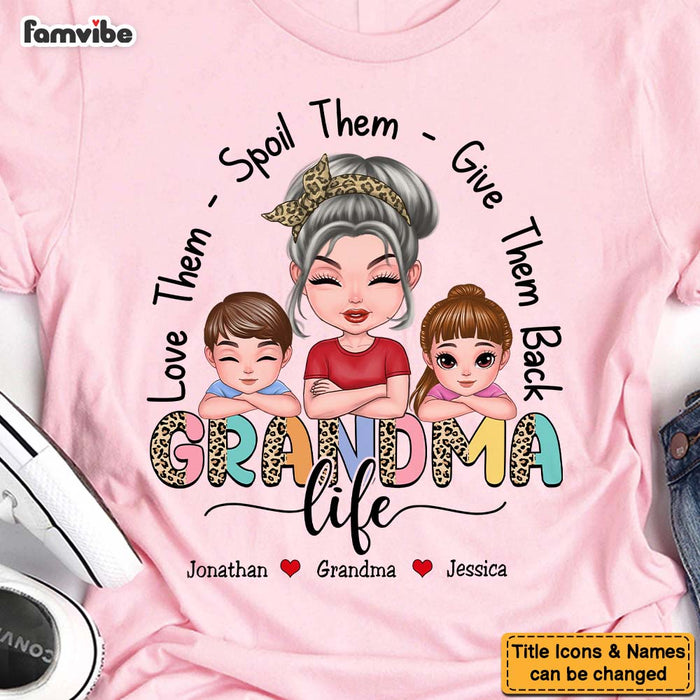 Personalized Grandma Life Shirt - Hoodie - Sweatshirt 23685 1