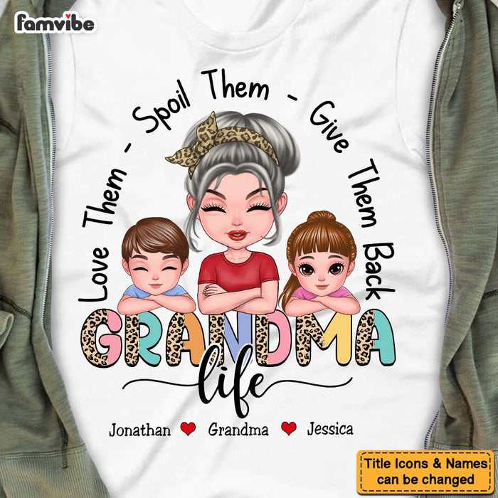 Personalized Grandma Life Shirt - Hoodie - Sweatshirt 23685 1