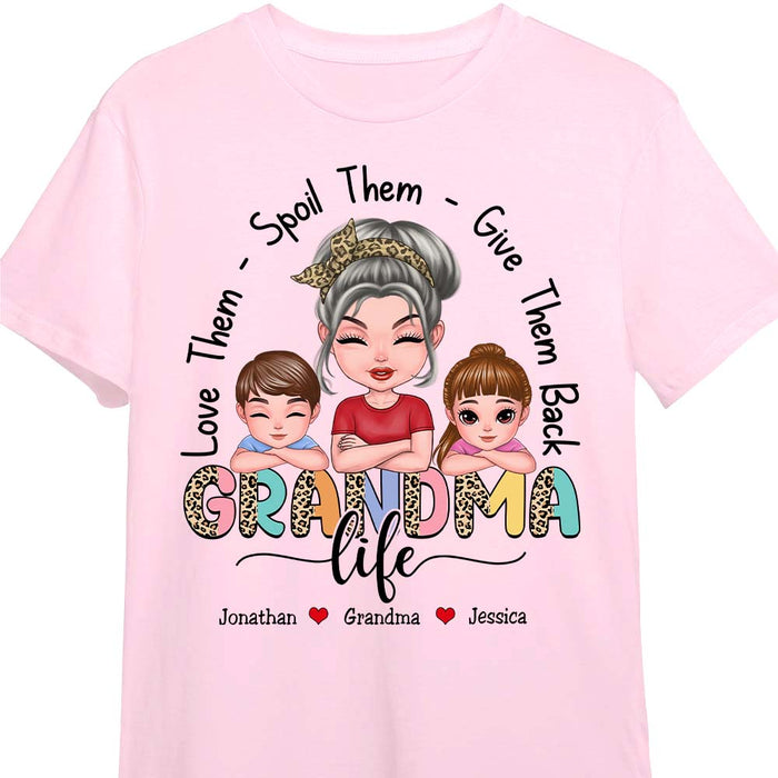 Personalized Grandma Life Shirt - Hoodie - Sweatshirt 23685 1