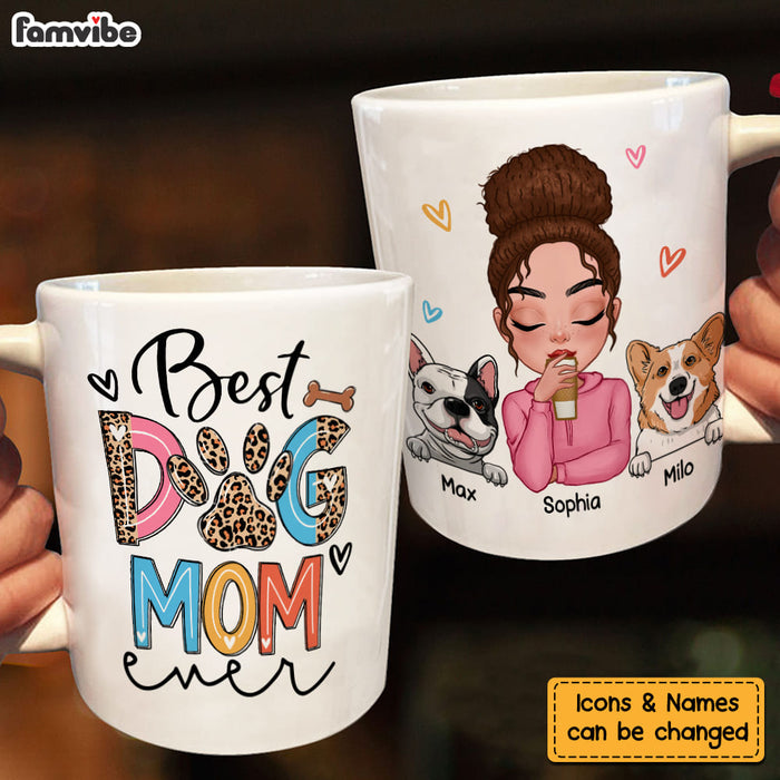 Personalized Gift Dog Mom Ever Mug 23687 1