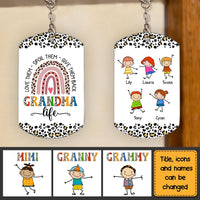 Personalized Grandma Life Aluminum Keychain 23688 thumb 1