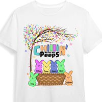 Personalized Grandma Grandpa Chillin With My Peeps Shirt - Hoodie - Sweatshirt 23689 thumb 1