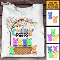 Personalized Grandma Grandpa Chillin With My Peeps Shirt - Hoodie - Sweatshirt 23689 thumb 1