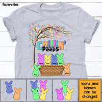 Personalized Grandma Grandpa Chillin With My Peeps Shirt - Hoodie - Sweatshirt 23689 thumb 1
