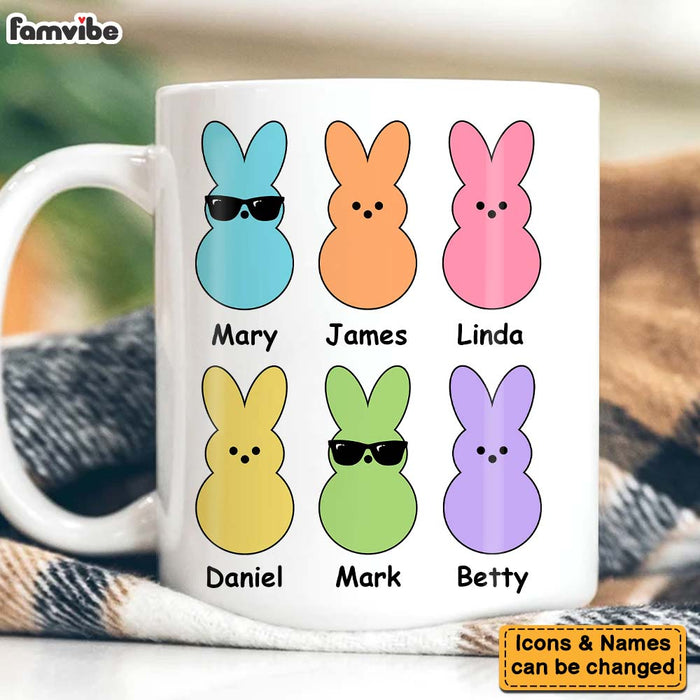 Personalized Grandma Grandpa Chillin' With My Peeps Mug 23690 1