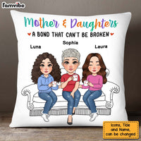 Personalized Gift Mother And Daughter Pillow 23691 thumb 1