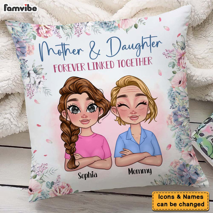 Personalized Mother & Daughter Pillow 23693 1