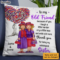 Personalized Gift For Friends Thank You Pillow 23698 thumb 1