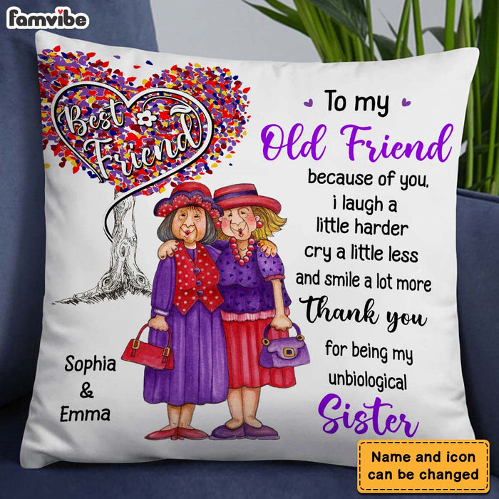Personalized Gift For Friends Thank You Pillow 23698 1