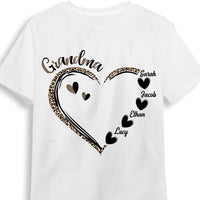 Personalized Grandma Half Leopard Shirt - Hoodie - Sweatshirt 23700 thumb 1