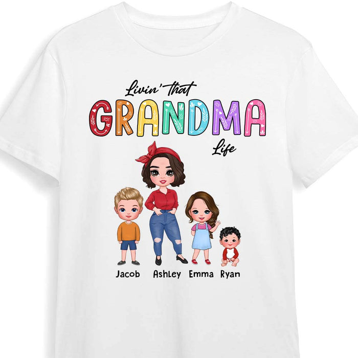 Personalized Living That Grandma Life Gift For Grandma Shirt - Hoodie - Sweatshirt 23702 1
