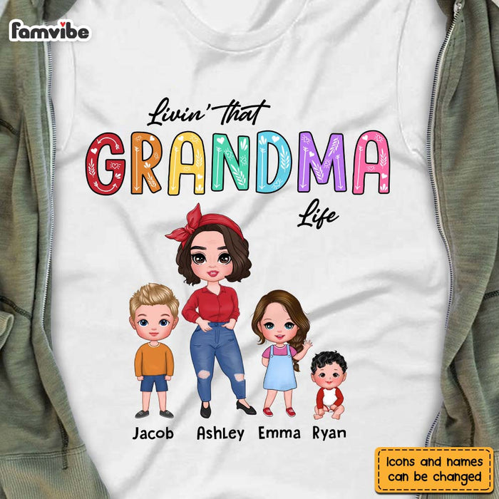 Personalized Living That Grandma Life Gift For Grandma Shirt - Hoodie - Sweatshirt 23702 1