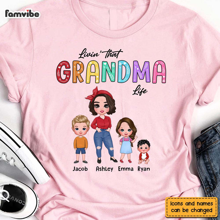 Personalized Living That Grandma Life Gift For Grandma Shirt - Hoodie - Sweatshirt 23702 1