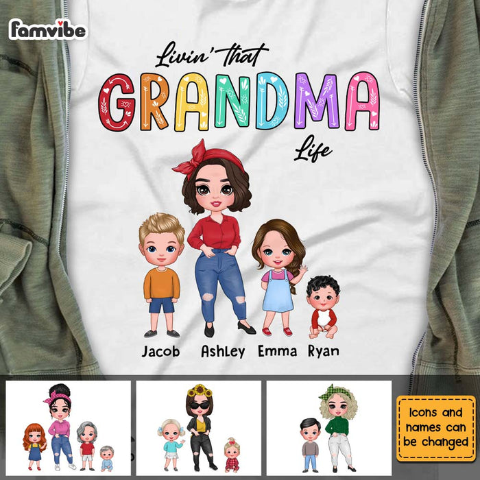 Personalized Living That Grandma Life Gift For Grandma Shirt - Hoodie - Sweatshirt 23702 1
