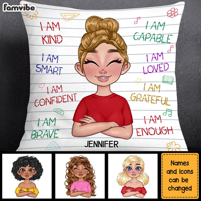 Personalized Gift For Daughter I Am Kind Pillow 23703 1