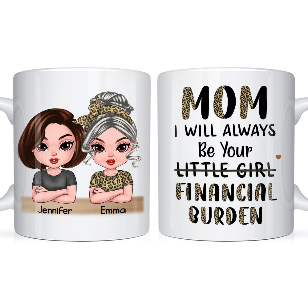 Personalized Gift For Mom Financial Burden Mug 23706 Primary Mockup